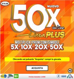 Nuovo 50X Linea Plus online
