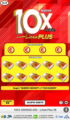 Nuovo 10X Linea Plus mobile