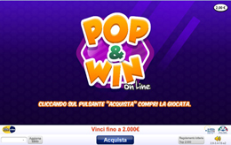Pop and win online
