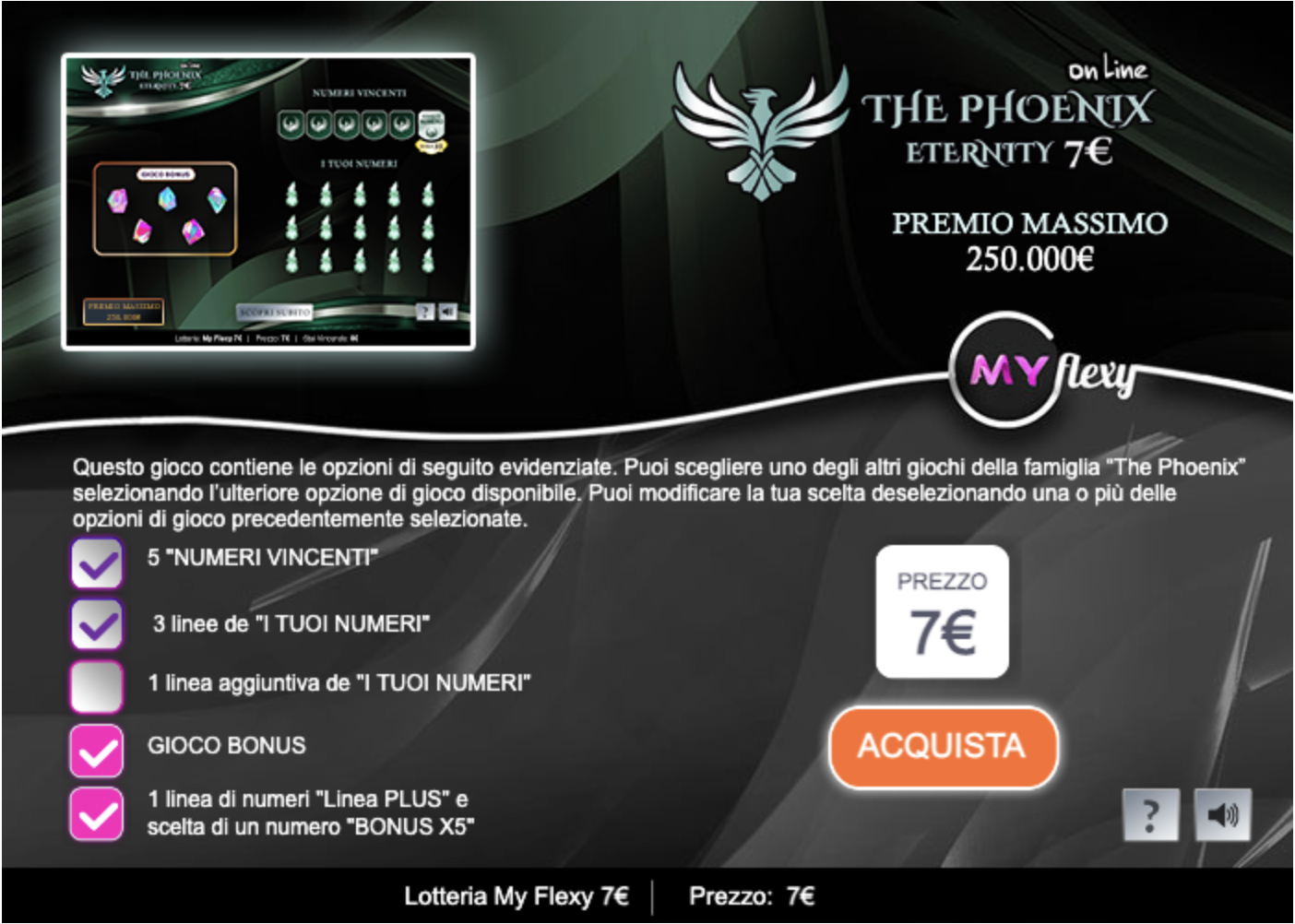 The Phoenix Eternity 7€ - online