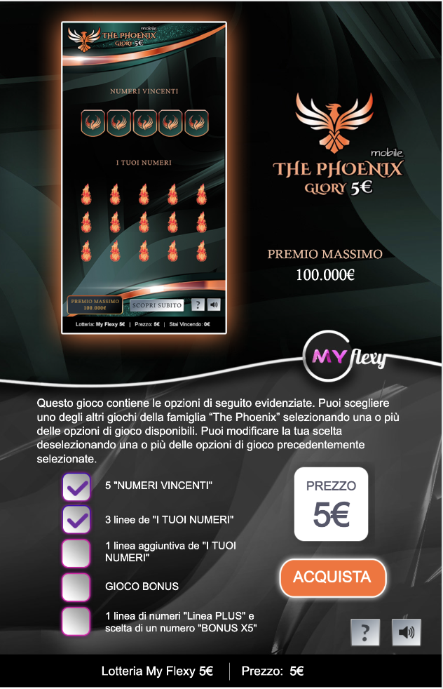 The Phoenix Glory 5€ - mobile
