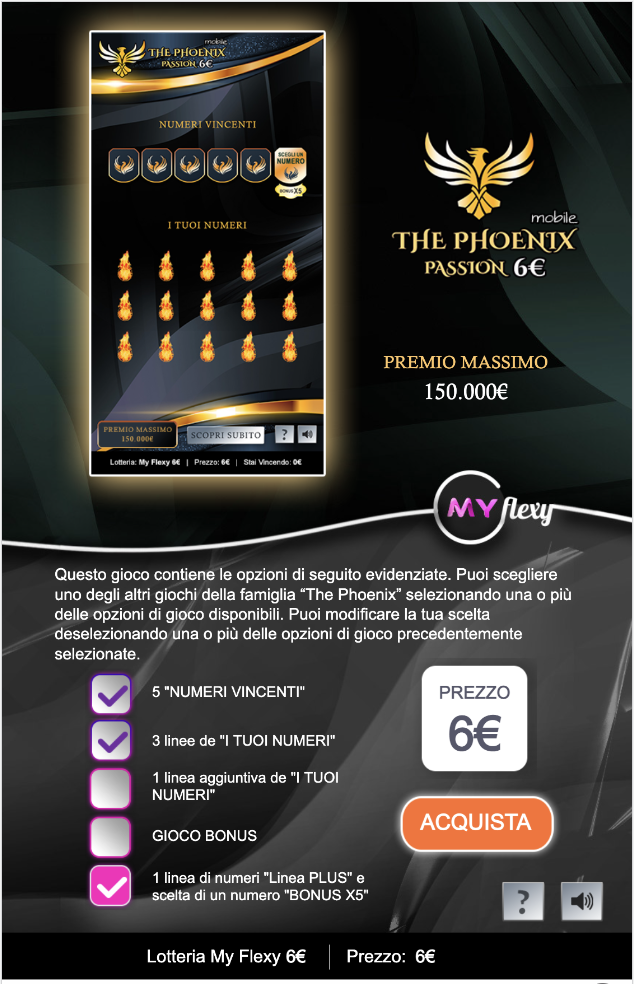 The Phoenix Passion 6€ - mobile