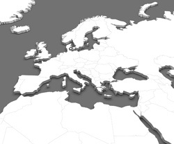 Immagine cartina dell'Europa